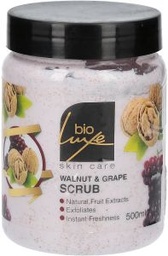 بايو لوكس مقشر - Bio Luxe Scrub (500ml, Walnut&amp;Grape)