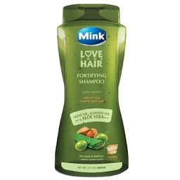 [مقوى 6222014500060] مينك شامبو - Mink Shampoo (700ml, زيتون&amp;لوز, بدون)