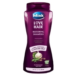 [مجدد 62220145000845] مينك شامبو - Mink Shampoo (700ml, Garlik&amp;Rosemary, without)