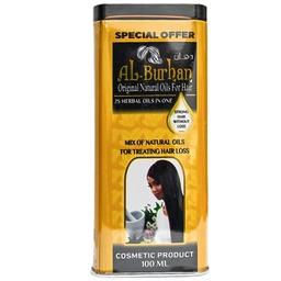 البرهان زيت شعر - Al-Burhan Oil Hair (100ml, بدون, اصفر)