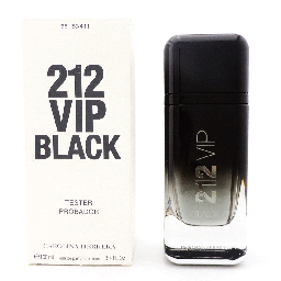 [8411061870549] كارولينا هريرا 212 فى اى بى بلاك تستر - Carolina Herrera 212VIP Black Tester EDP-M (100ml)