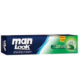 مان لوك كريم حلاقة - Man Look Shaving Cream (40g, صبار, خصم 2جنية)