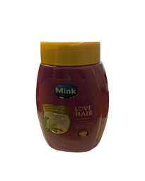 [6222014500015] مينك حمام كريم - Mink Hair mask (800ml, Garlic, without)