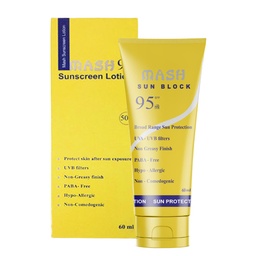 ماش صن سكرين لوشن - Mash Sun Screen Lotion 95 (60ml, 50)