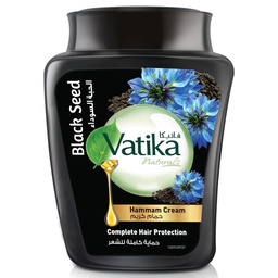[6224000851743] فاتيكا حمام كريم حبة بركة - Vatika Hair Mask Black Seed (900g)