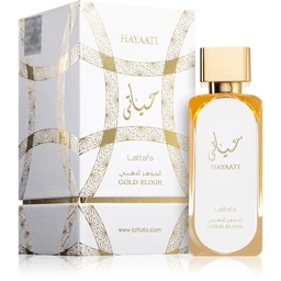 لطافة حياتى جولد اليكسير - Lattafa Hayaati Gold Elixir (100ml)