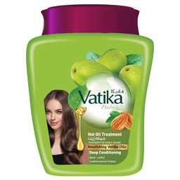 [6224000851248] فاتيكا حمام كريم زيتون - Vatika Hair Mask Olive (225g)