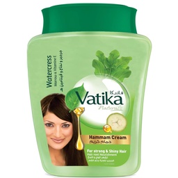 [6224007939284] فاتيكا حمام كريم جرجير - Vatika Hair Mask Watercress (450g)
