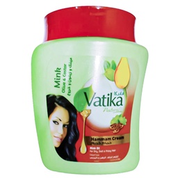[6224007939734] فاتيكا حمام كريم مينك - Vatika Hair Mask Mink (225g)
