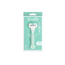 جيليت فينوس دلوكس سموث حساسة - Gillette Venus Deluxe Smooth Sensitive (+2)