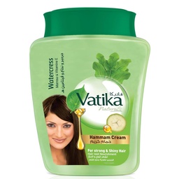 [6224007939291] فاتيكا حمام كريم جرجير - Vatika Hair Mask Watercress (900g)