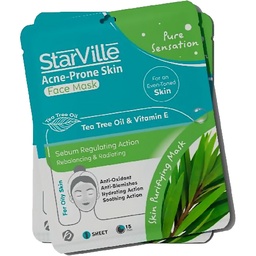 ستارفيل ماسك وجه - StarVille Face Mask Sheet (للبشرة الدهنية)