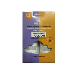 انفينيتى رول اون - Infinity Roll On 1+1 Free (80ml, Oud Scent &amp; Berry Scent)
