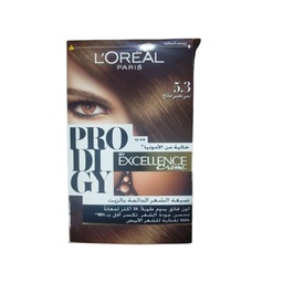 [3600522599302] لوريال صبغة برودجى - Loreal Color Prodigy (برودجى, 60g, بنى ذهبى فاتح 3-5)