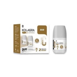 كولاجرا رول اون 2قطعة - Kolagra Roll On 2PCS (60ml, عود)