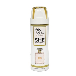 برفيوم ارت سبراى شى مويزيل - Perfumes Art Spray She Moiselle (200ml)