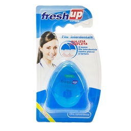 [6927236610008] فريش اب خيط اسنان ازرق - Fresh Up Dental Floss Blue (No:YX-01, 50m)