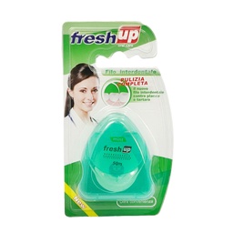 [6927236610008] فريش اب خيط اسنان اخضر - Fresh Up Dental Floss Green (No:YX-01, 50m)