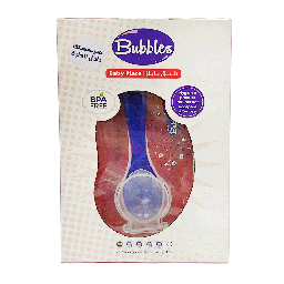 بابلز طبق + فرشاة اسنان - Bubbles Plate + Tooth brush (احمر)