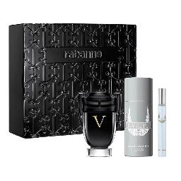 باكوربان انفيكتوس طقم - Paco Rabanne Invictus Victory Set EDP-M (100ml+150ml+10ml)