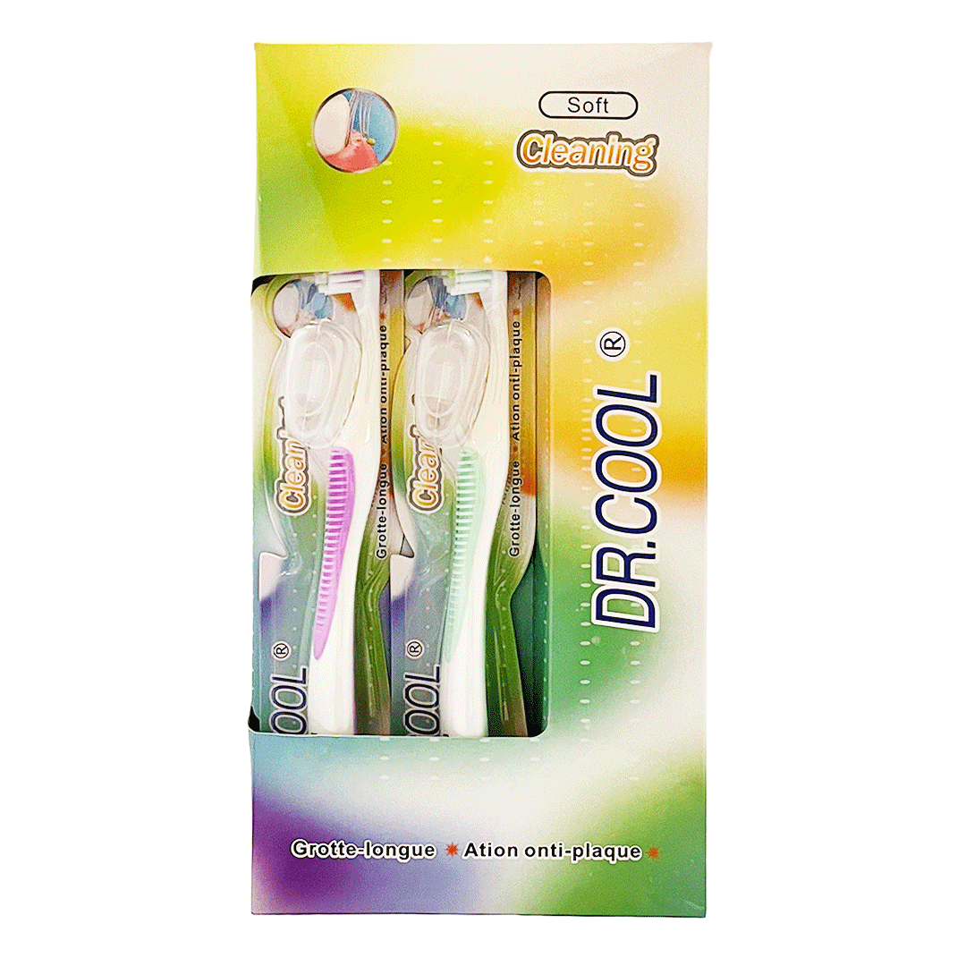 [6926597183947] دكتور كول فرشاة اسنان - Dr.Cool Tooth Brush Adult (No:P394, Soft)