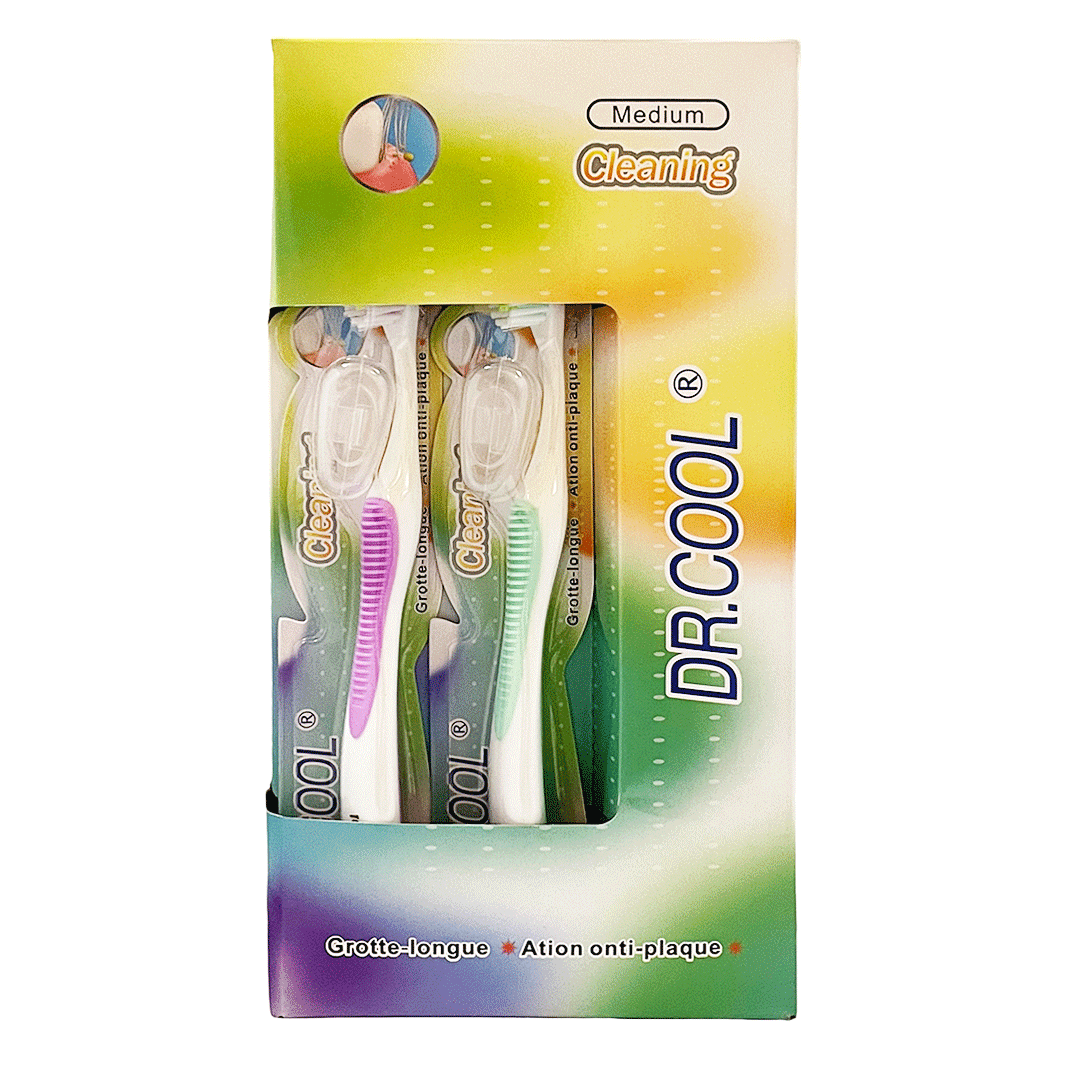 [6926597183947] دكتور كول فرشاة اسنان - Dr.Cool Tooth Brush Adult (No:P394, Hard)