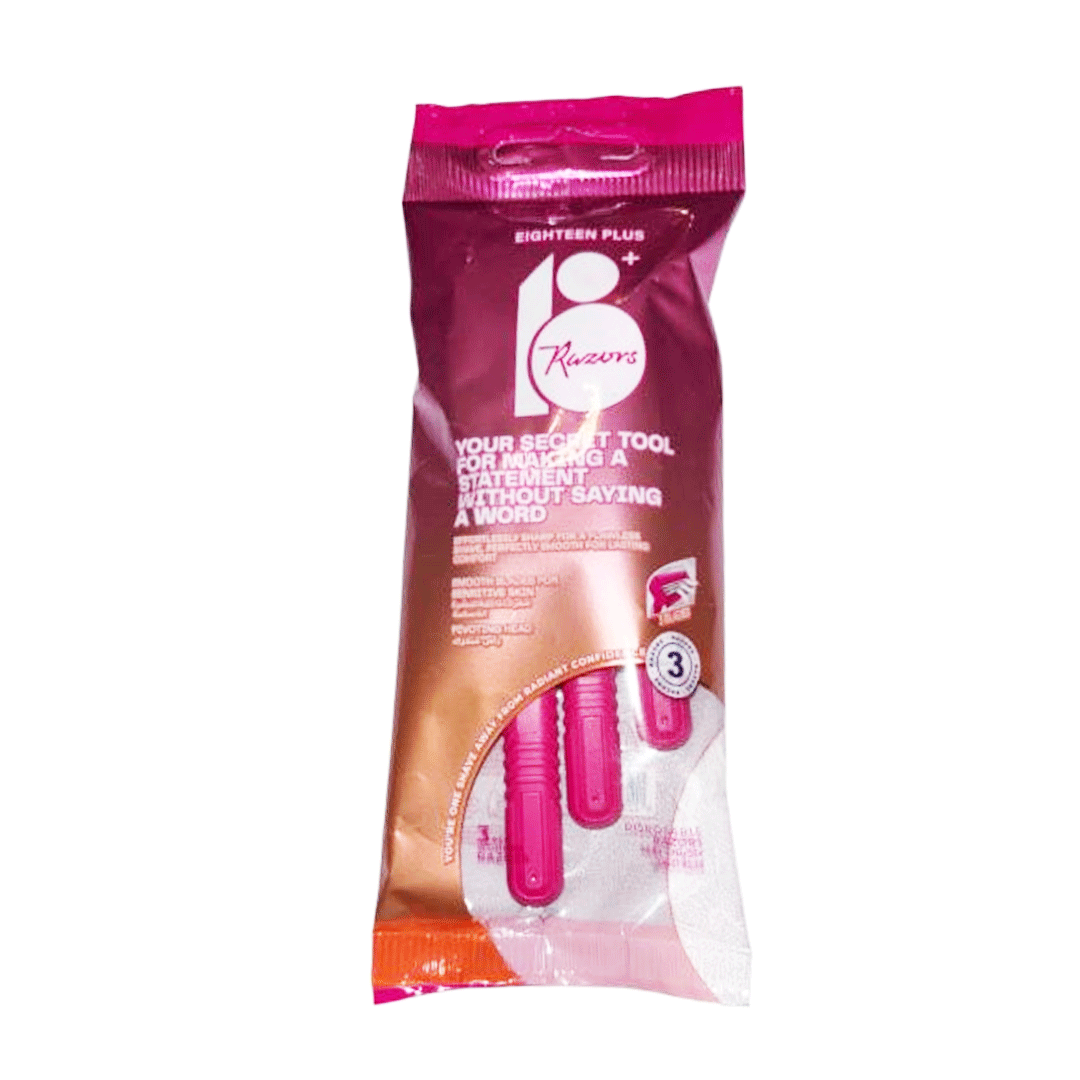 ايتين بلس ماكنة - Eighteen Plus Shaver 2+1