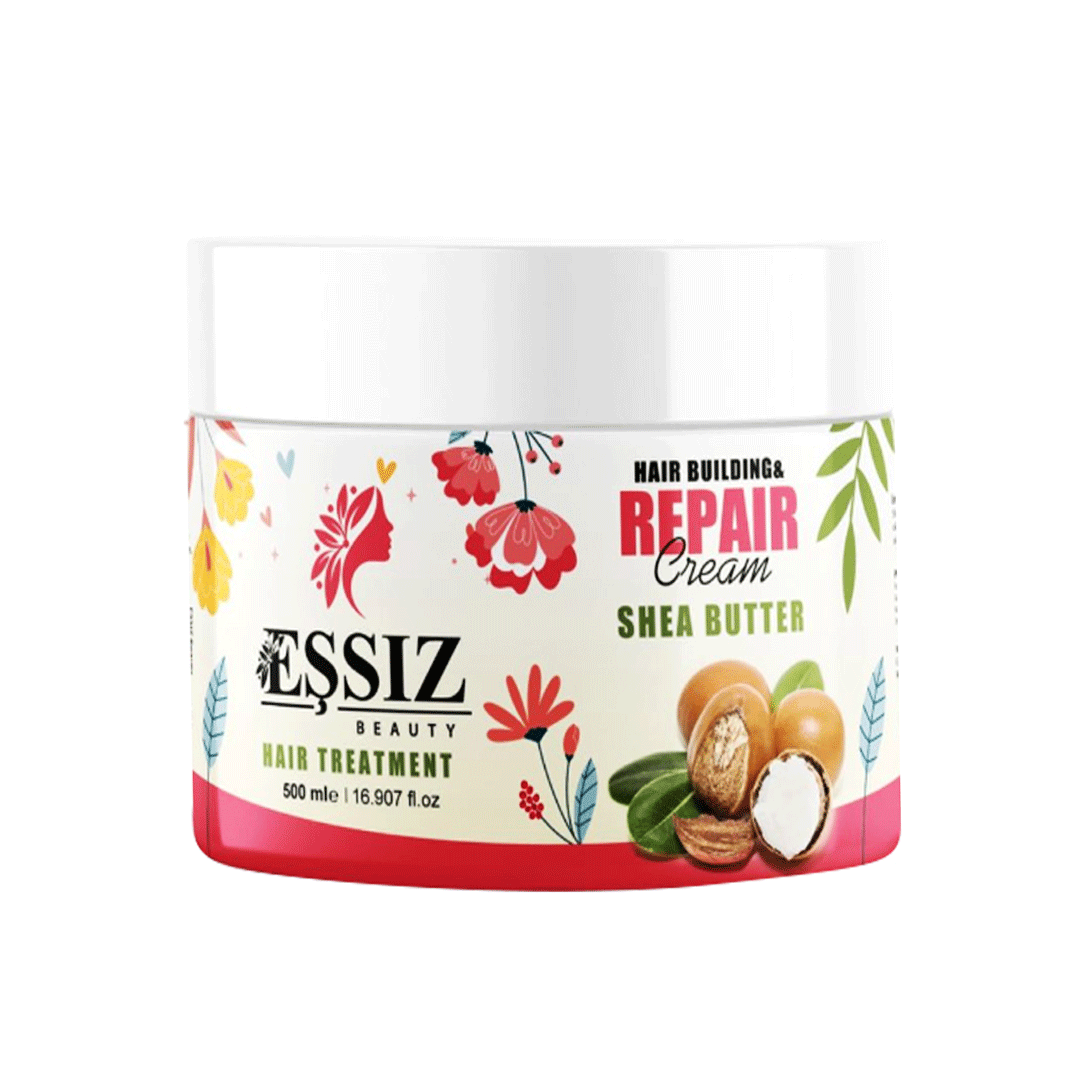 ايسيز كريم شعر ترميم زبدة شيا - Essiz Hair Cream Repair Shea Butter (500ml)