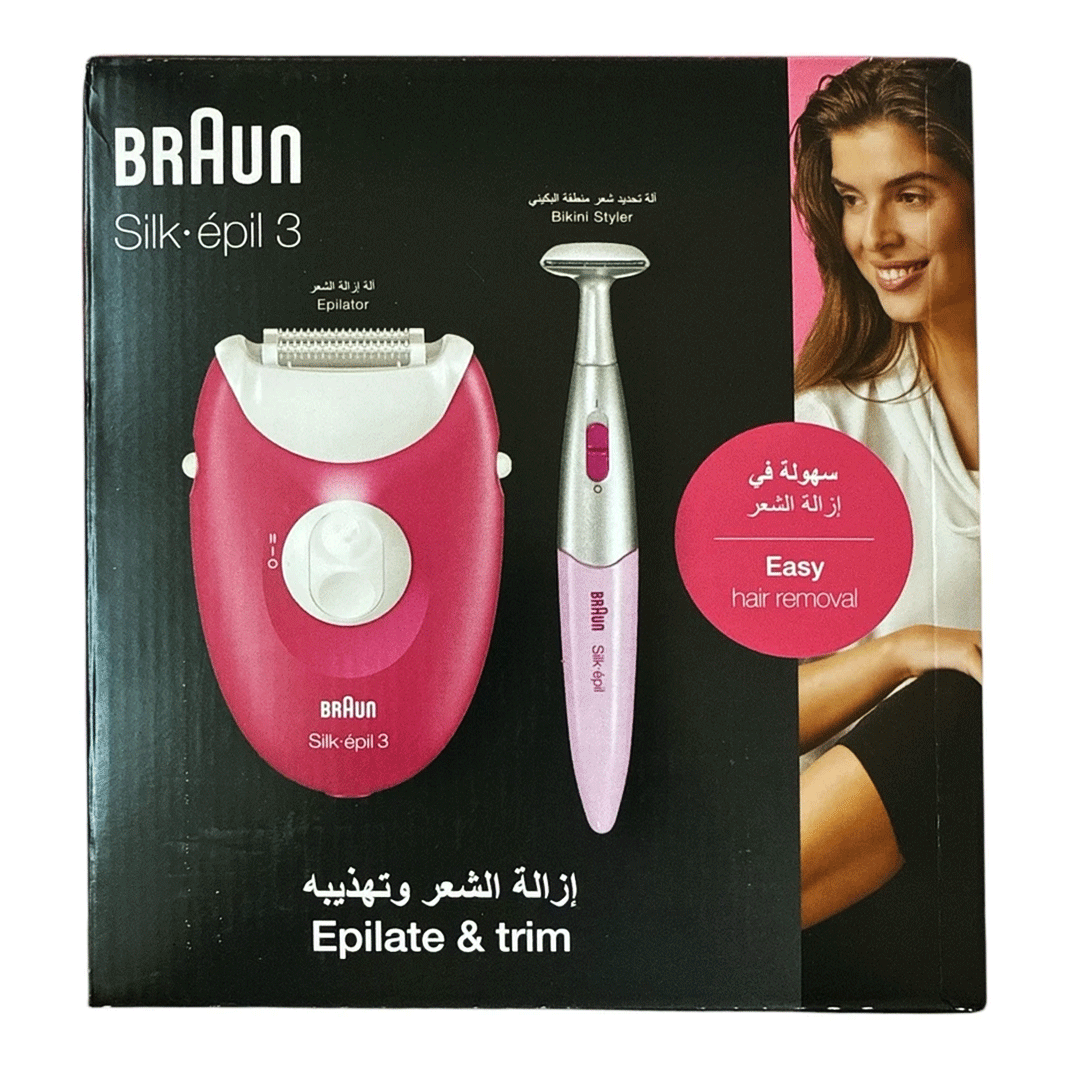 [4210201190288] براون سيلك ايبيل 3 نسائى - Braun Silk Epil 3 Woman (No:SE3-420)