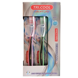 [6927825550999] ترى كول فرشاة اسنان - TRI.COOL Tooth Brush (Senior, No:5099, Hard)