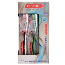 [6927825550999] ترى كول فرشاة اسنان - TRI.COOL Tooth Brush (Senior, No:5099, Med)