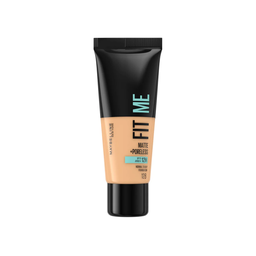 مايبلين فيت مى فونديشن - MAYBELLINE FIT me Foundation (30ml,  128 Warm Nude)