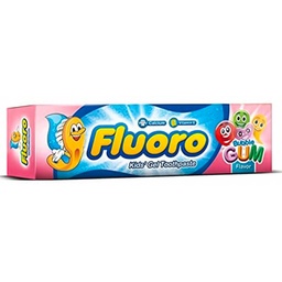 فلورو معجون اطفال - Fluoro Kids paste (50g, لبان, بدون)