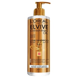 لوريال الفيف شامبو - Loreal Elvive Shampoo (400ml, 3×1 زيوت ثمينة, بدون)